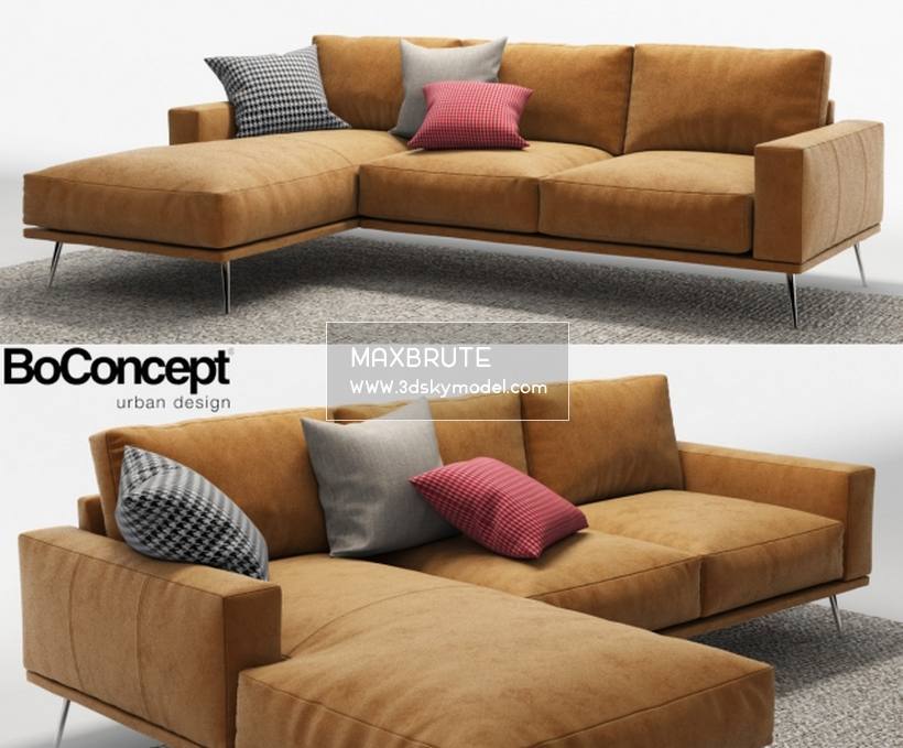 Boconcept Carlton sofa 3dmodel 337 maxbrute