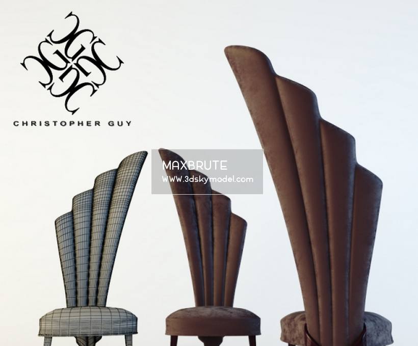 Christopher Guy Armchair 3dskymodel, Christopher Guy Furniture 3d Model