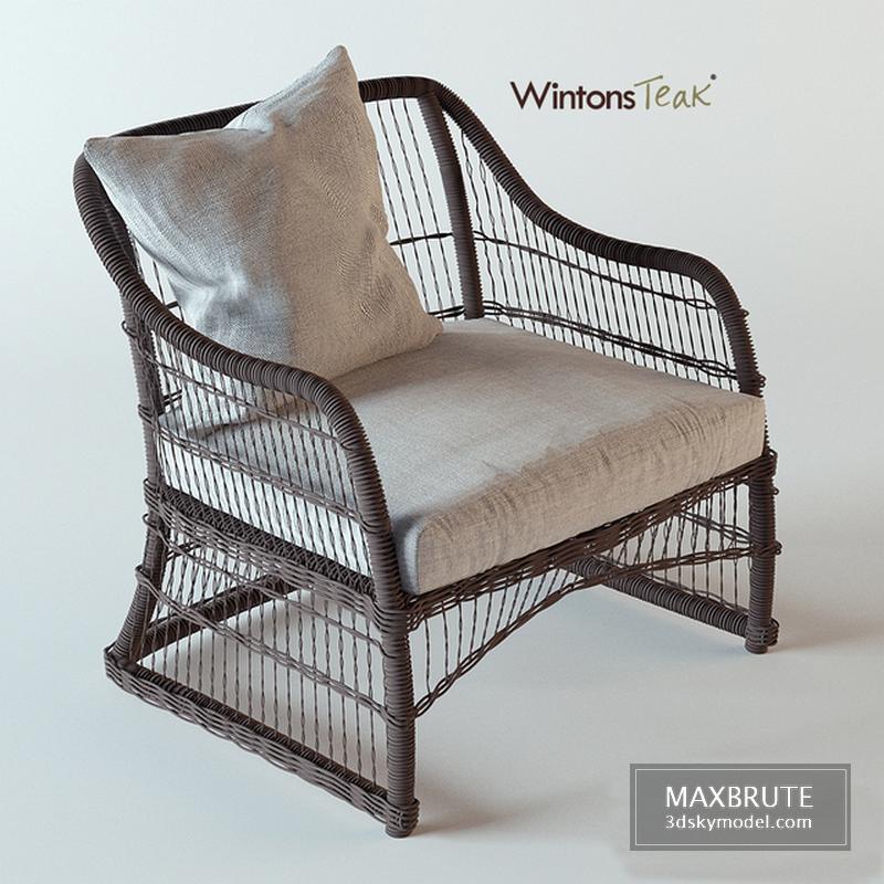 WIntonsTeak ELAN DEEPSEATER PR3 3d model Download Maxbrute Furniture ...